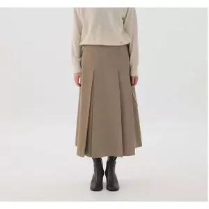 [온앤온][온앤온] 울 플레어 미디 스커트(MW2WSB33)