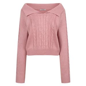 (레코브) 오프숄더 카라 니트(LC41C4KN009X)