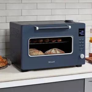 위즈웰 인헨스 컨벡션 스팀 전기오븐 베이킹오븐 40L WOP100 G