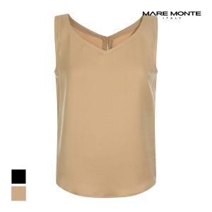 [마레몬떼] 브이넥 민소매 블라우스_M235MBL41S0