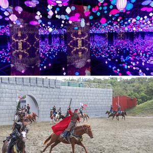 [제주] 아이바가든+더마파크 공연 / 제주도 가족여행 미디어아트 카트 승마