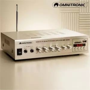 옴니트로닉 매장용앰프 블루투스 미니 AMP-60DG