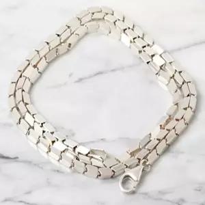 [차차실버]대나무 3mm 은목걸이 남자 여자 실버 체인 부모님 친구 커플 생일 선물 목걸이줄