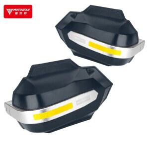 핸드 반사 더트 존테스125G1 가드 2개 핸들가드 연장형 오토바이 보호 바이크