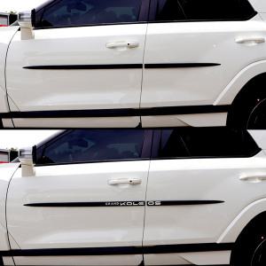 그랑콜레오스 차량 도어 사이드 가드 레터링 패드 스크래치 문콕방지 몰딩 용품