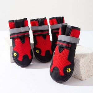 신발 강아지 강아지양말 레인부츠 포근 산책 올리브 강아지방수양말 방수 소형