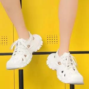 [오노마] ONM 여름 아쿠아 슈즈 통굽 아웃도어 슬립온 펀칭 공  38825454)