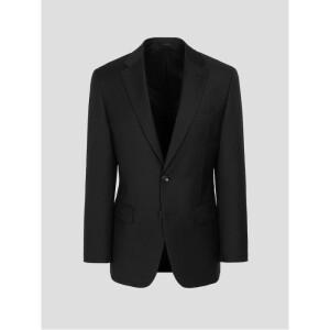 [SMART 4有] 울 솔리드 레귤러 핏 수트 재킷  블랙 (RX5701PL35)