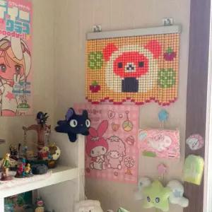 미니비즈발만들기 비즈커튼 diy 키트 문발 구슬