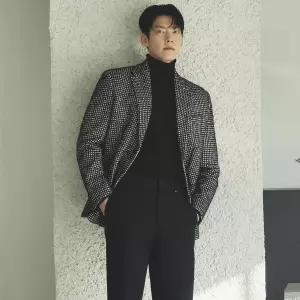 [파렌하이트] 하운드투스 패턴 캐주얼 자켓 (FJEAX4109)