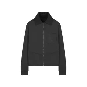 [20%쿠폰][크로커다일 레이디] 배색 니트 카라 캐주얼 자켓_CLDWJK105