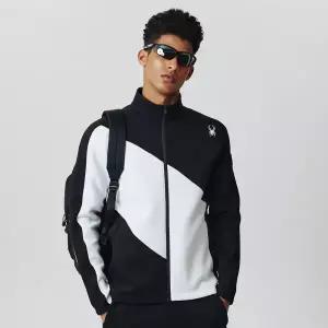 [롯데백화점]스파이더 [스파이더 본사] 공용 유로스포츠 스탠드 넥 집업 SPIFCNFT222UBLK