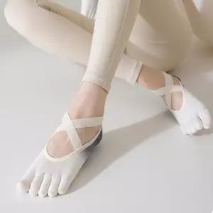 투톤 요가 양말 필라테스 논슬립 토 삭스/방지/발가락/토삭스/덧신/홈트/스포츠/운동/헬스/발레/통기성