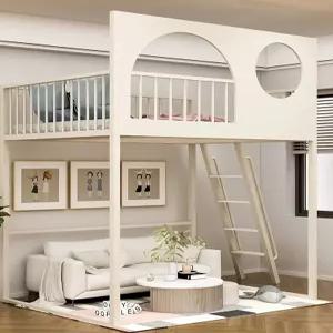 리바 올인원벙커침대 학생 책상 성인 2층 벙커