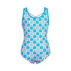 [롯데백화점]레노마 여아 애플 체크 원피스 수영복GF2E801_PK