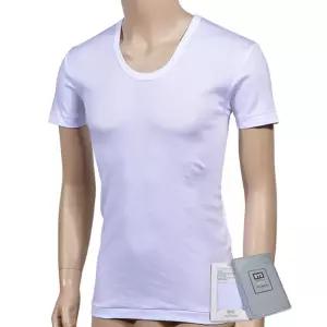 와이셔츠 땀흡수 흰색 슬림핏 반팔내의 짧은내복 편안한