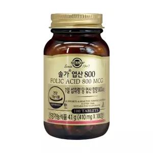 솔가 엽산 800 410mgX100정