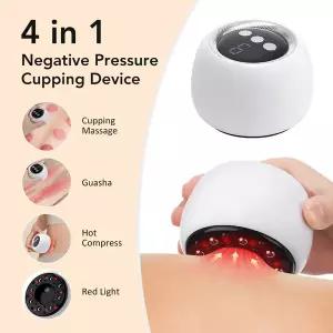 전기부항기 전동부항기 자동부황기 전자 스크래핑 마사지 진공 부항 기계 붉은 빛 뜨거운 압축 바디 경락