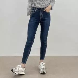 빅사이즈 309 코코밴딩진청스키니진 DCAP873