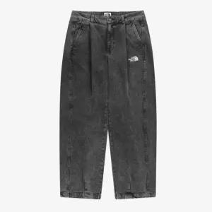 노스페이스 화이트라벨 오버핏 데님 팬츠 NP6NR57J K