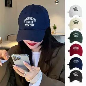 예쁜 브루클린 빈티지 캡모자 야구 볼캡 스트릿 패션 여성 남성 커플