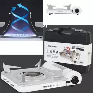 식당 업소 센불 열효율 슬림 낮은 부탄 가스렌지 휴대용버너 미니가스렌지 캠핑가스렌지 휴대용