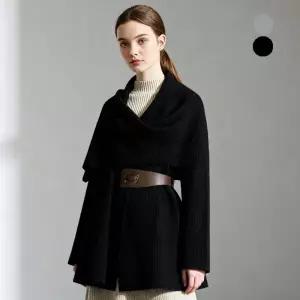 [롯데백화점]티뷰 드레이프 벨티드 숄 가디건_V5D-CCA007