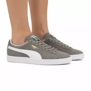 푸마 스웨이드 클래식 스니커즈 그레이 352634-66 1046836