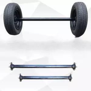 트레일러 바퀴축 캠핑카 장축 지지대 차량 보트 견인 보강 브래킷