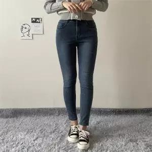 빅사이즈 110 유니크워싱스키니팬츠 DCAE820