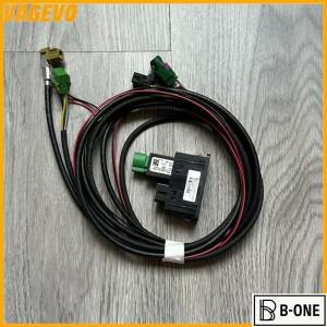 폭스바겐 골프 7 MK7 파사트 B8 차량용 미디어 AUX USB 카플레이 스위치 5G0 035 222 E 5Q0 726 E, 자동차