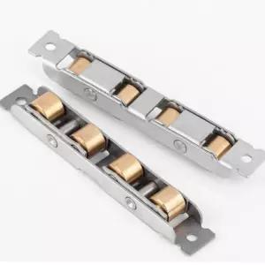 롤러 스테인레스 스틸 풀리 휠 슬라이딩 도어 사일런트 나 내구성 새시 2P 슬롯 호 88 유형 피팅 문