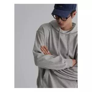 에잇세컨즈 데일리 후드 티셔츠 - 그레이 (455941LY23)