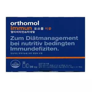 오쏘몰 이뮨 멀티비타민 미네랄 (액상 20ml + 정제 919mg) x 30개입 1개 JJ몰