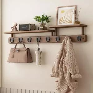 벽행거 옷가게 벽걸이 고정식 선반 옷걸이 디스플레이