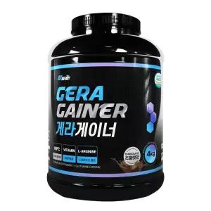 게라게이너 4kg (1통) 벌크업 헬스 단백질 보충제 살찌는보충제 체중증가 탄수화물 에너지