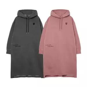 반바지 CQK LW244OP820 여성) 피그먼트 언밸런스 기모 원피스