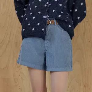 [마쟈]코듀로이 하이웨이스트 숏팬츠