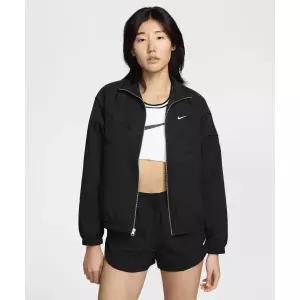 [나이키]FV6305-010 윈드러너 루즈 UV 우븐 풀집 재킷 W - 블랙 화이트 664005