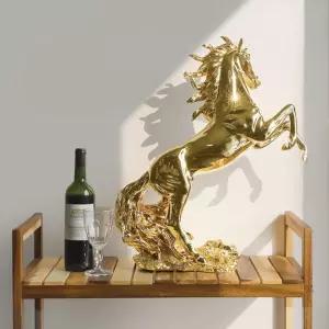 인테리어 선물 말 빈티지 집들이 거실 황금 소품 개업 장식품