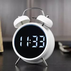 무소음 강력알람 스마트 탁상시계 날짜 온도표시 대음량 자명종 인테리어 디지털 알람시계