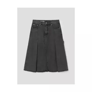 매장정품 에잇세컨즈 8SECONDS 데님 절개 스커트 브라운 165427AP3D 543598