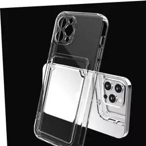 올핏 카메라렌즈 보호 카드수납 투명 젤리케이스