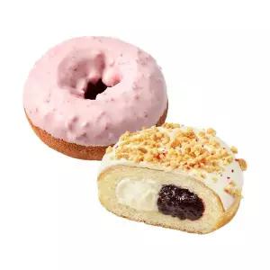 [던킨] 빅 베리 크림치즈 듀얼필드 + 베리 스트로베리