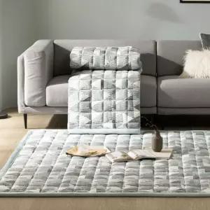 [루다인] 트리플 번아웃 극세사 카페트 (점보특대형)