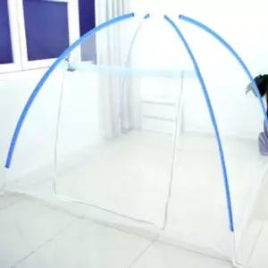 원터치모기장 180X200 블루 침대모기장 대형모기장 모기장 원터치모기장 침대모기장