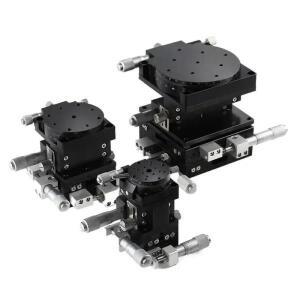 LTP80-L-2  장 방청 수동 리니어 스테이지 XYZR 축 80mmx80mm V형 베어링 튜닝 슬라이딩 테이블