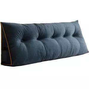 침대 프레임 벽 사이즈 긴 등받이 롱 슈퍼싱글 퀸 킹 헤드 목 쿠션 삼각 등