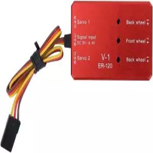 MUNEFE 전기 개폐식 랜딩 기어 합금 RC 고정 날개 액세서리용 모델 리트랙트 컨트롤러