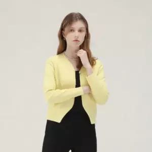 (예쎄) 볼레로스타일 V넥 크롭 니트 가디건(S5SCD406A)